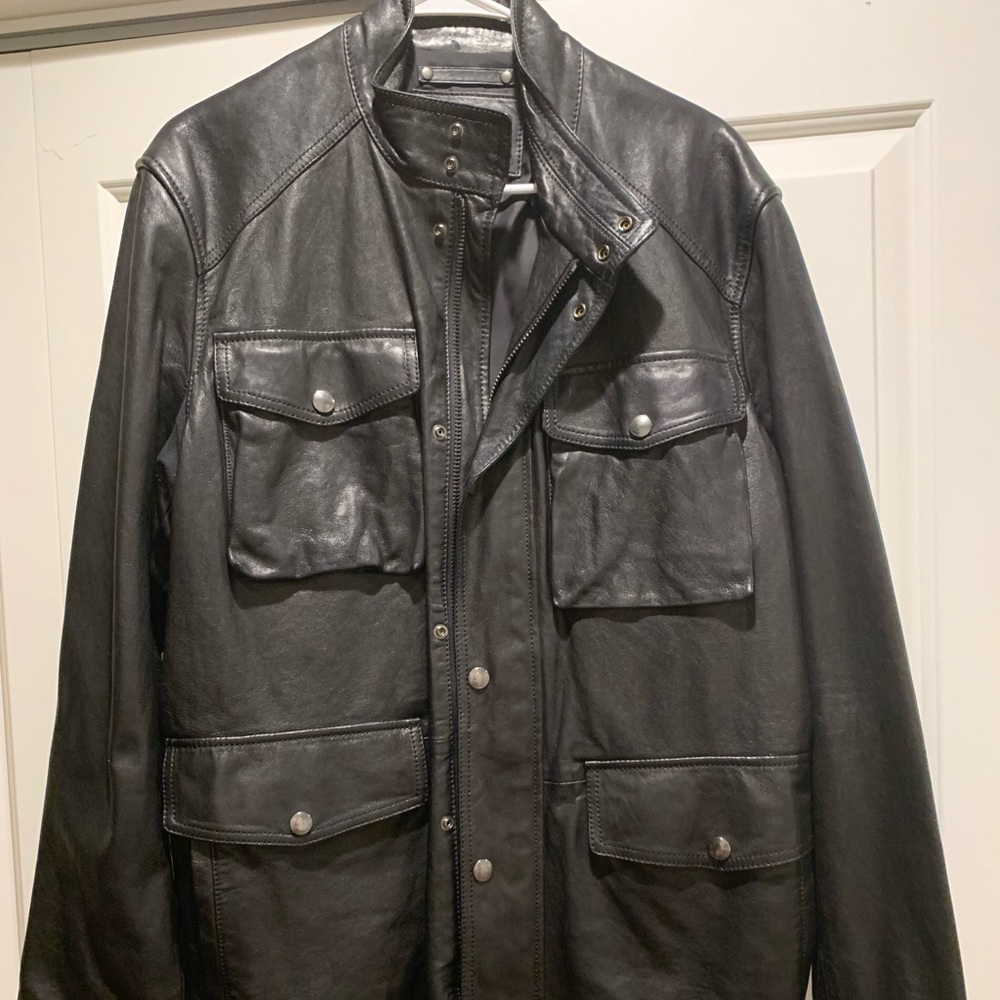 Leather Jacket COACH